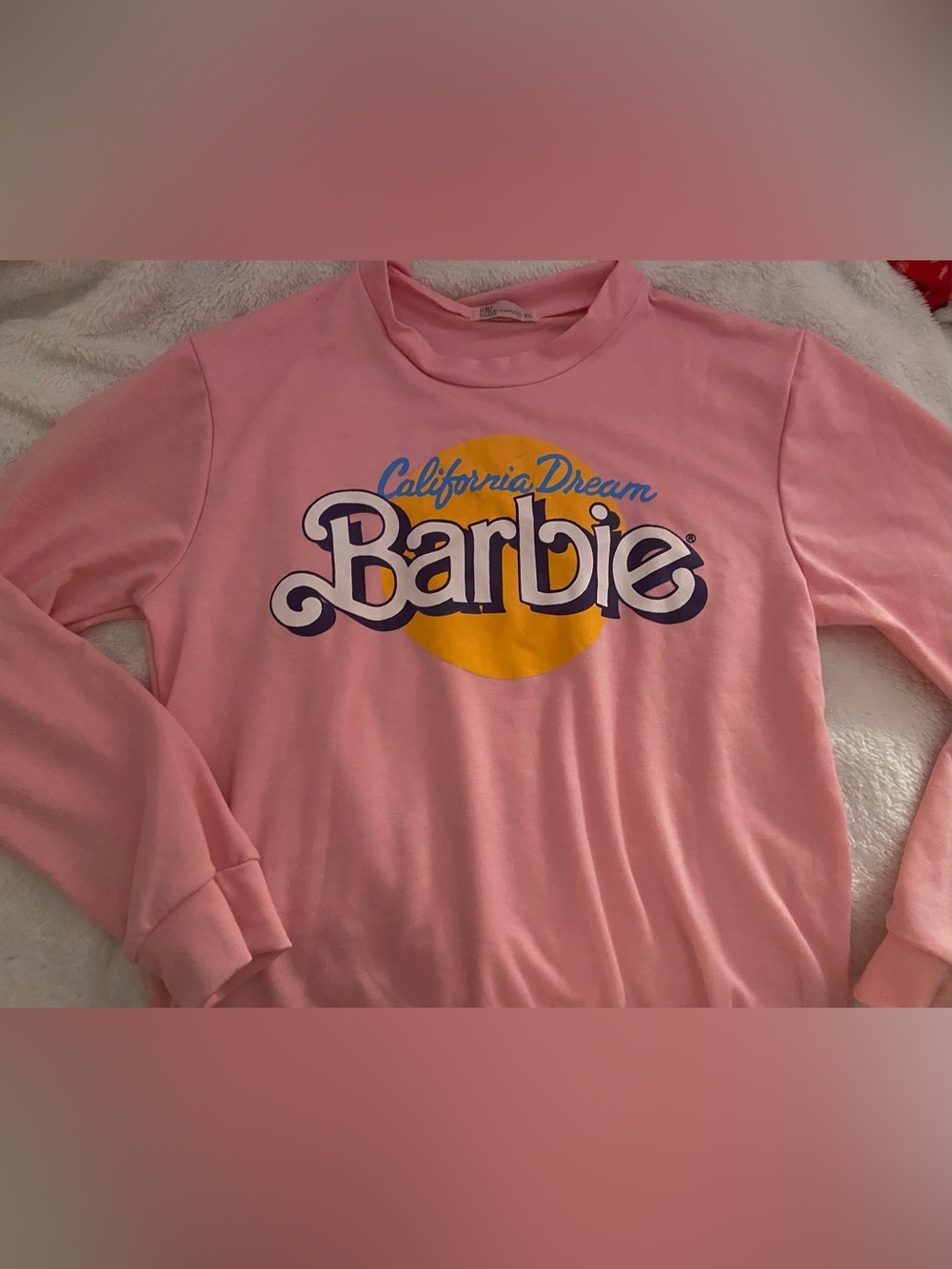 Barbie Pink Sweatshirt